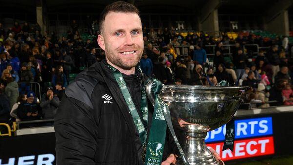 Ciaran Kilduff hails the 'never give up' attitude of his Athlone Town history makers