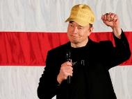 Elon Musk, who supports Republican presidential nominee former U.S. President Do<em></em>nald Trump, gestures as he speaks a<em></em>bout voting during an America PAC Town Hall in Folsom, Pennsylvania, U.S., October 17. (Reuters)