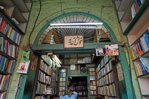 An Urdu literature establishment seen at Urdu Bazaar in the old quarters of Delhi. Urdu, spoken by many millions today, has a rich past that reflects how cultures melded to forge India's complex history. Photo: AFP